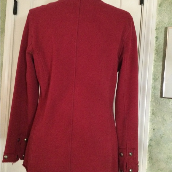 Neon Buddha Raspberry French Terry Jacket L - Picture 2 of 10